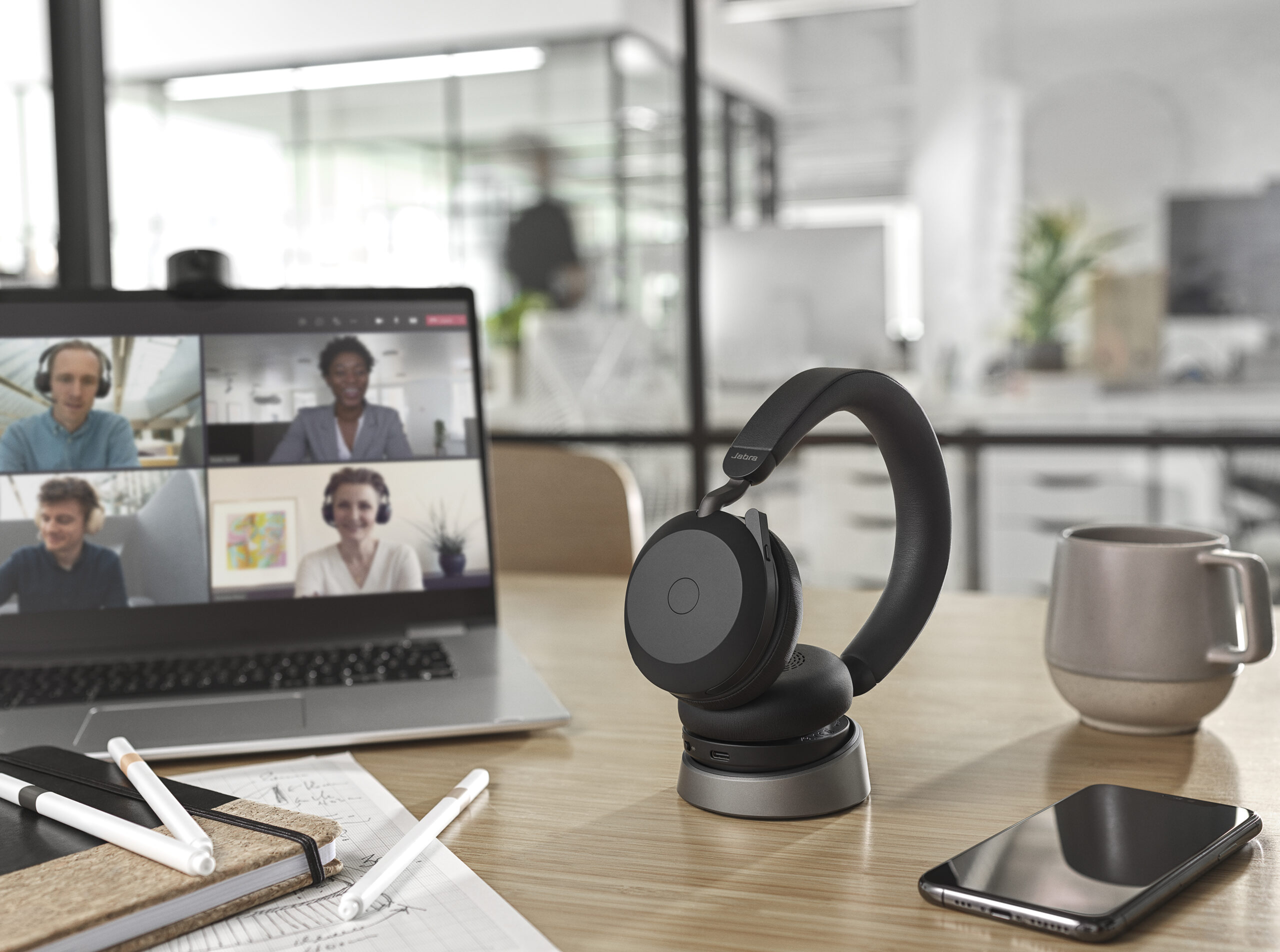 Jabra EVOLVE2 75 - LINK390A MS Stereo Std Black - Image 6