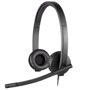 Logitech H570e Stereo USB-A Headset – Black (MS Teams) | 981-001430