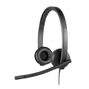 Logitech H570e Stereo USB-A Headset – Black (MS Teams) | 981-001430