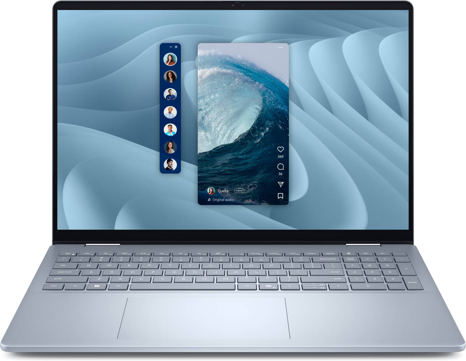 DELL Laptop DELL LAPTOP 16 PLUS 2 IN 1 DB06250-7144BLU-PUS (NBDELLPLUS16U7161TBWH) INTEL CORE ULTRA 7 256V PROCESSER | 16GB RAM | 1TB SSD | 16" FHD TOUCH