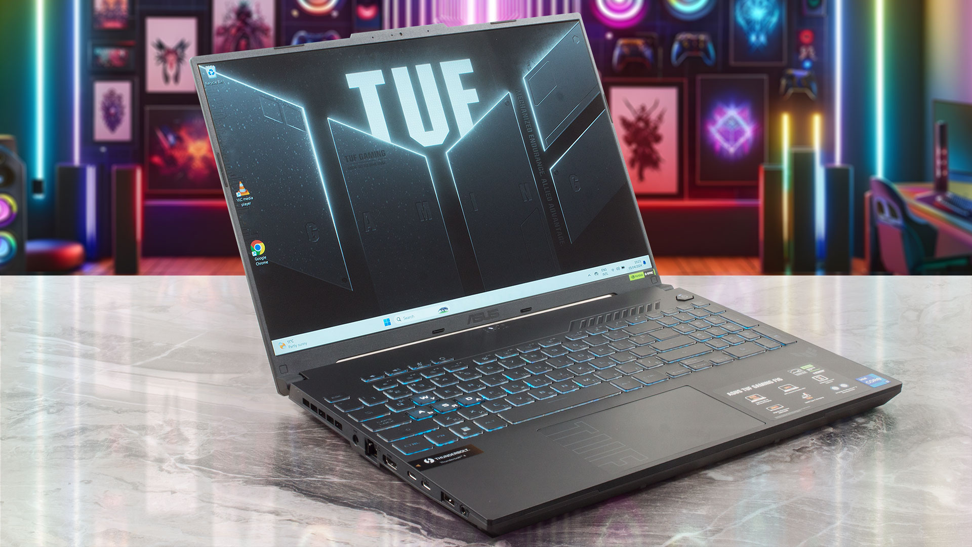 ASUS TUF Gaming ASUS TUF GAMING F16 FX607VJB-RL123W (90NR0MZ6-M006R0) 16" WUXGA 144Hz | 16GB RAM | 512GB SSD | 14.0" WUXGA Display - Image 3
