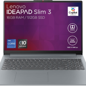 LENOVO IdeaPad LENOVO IDEAPAD SLIM 3 15ARP10 (83K700EDAX) AMD RYZEN 7-7735HS PROCESSOR | 16GB RAM | 512GB SSD | 15.3 WUXGA IPS