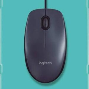 Logitech Mouse Wired - M100 (Black)