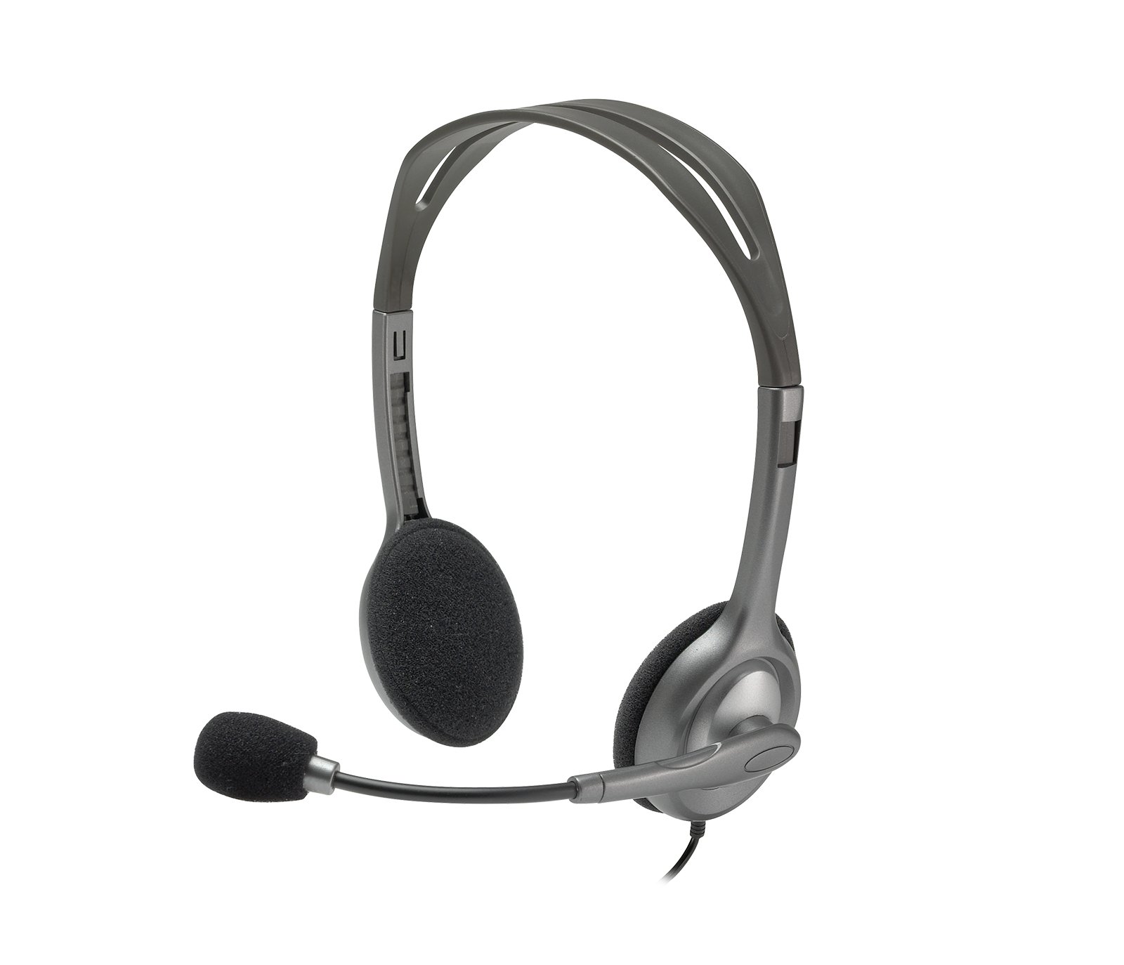 Logitech Headset Wired - H110 Stereo Double Pin 3.5MM