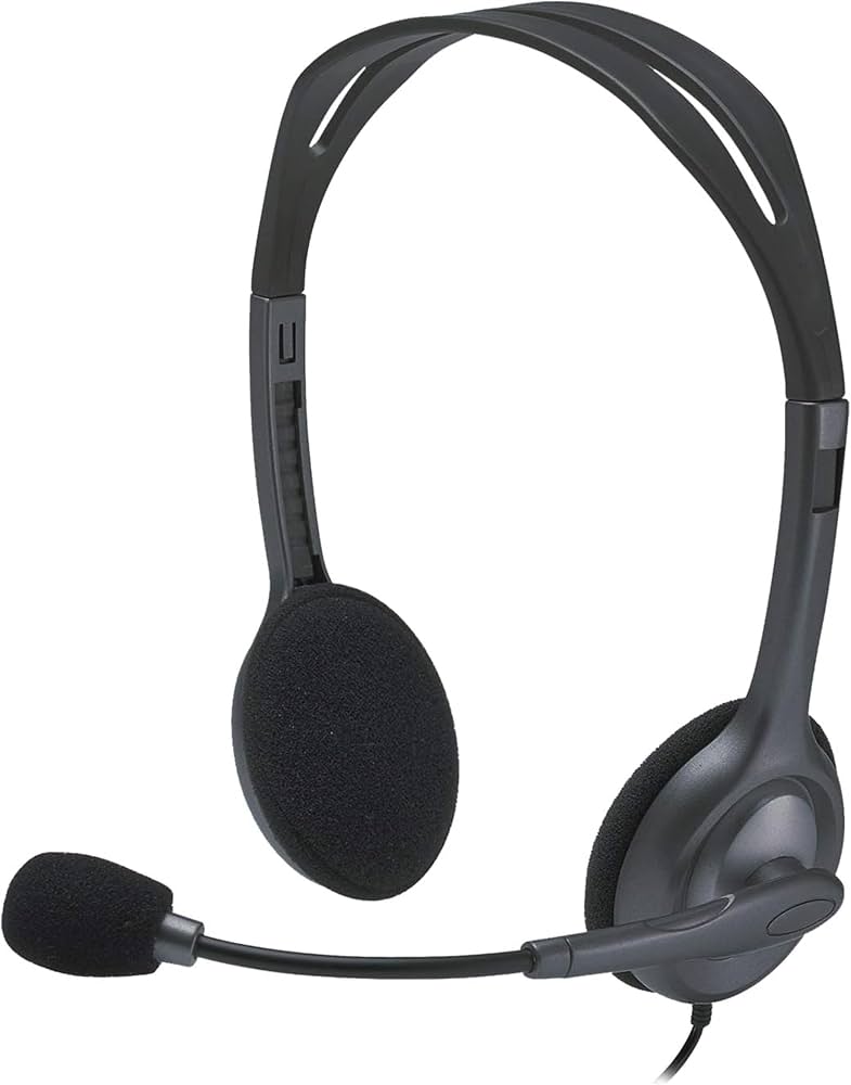 Logitech Headset Wired - H110 Stereo Double Pin 3.5MM - Image 3