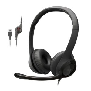 Logitech Headset Wired - H390 Stereo USB A