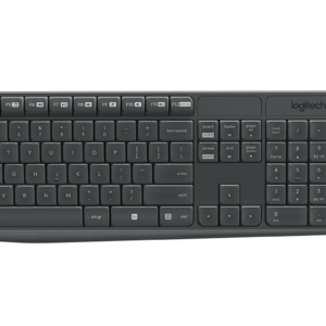Logitech Keyboard Mouse Combo Wireless - MK235 English & Arabic
