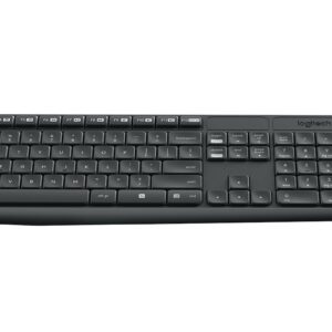 Logitech Keyboard Mouse Combo Wireless - MK235 English & Arabic