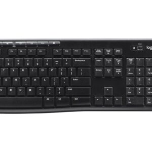 Logitech Keyboard Mouse Combo Wireless - MK270 English & Arabic