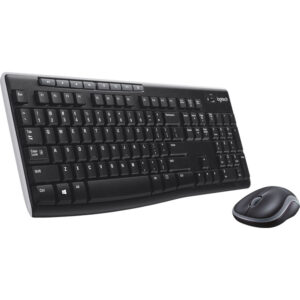 Logitech Keyboard Mouse Combo Wireless - MK270 English & Arabic