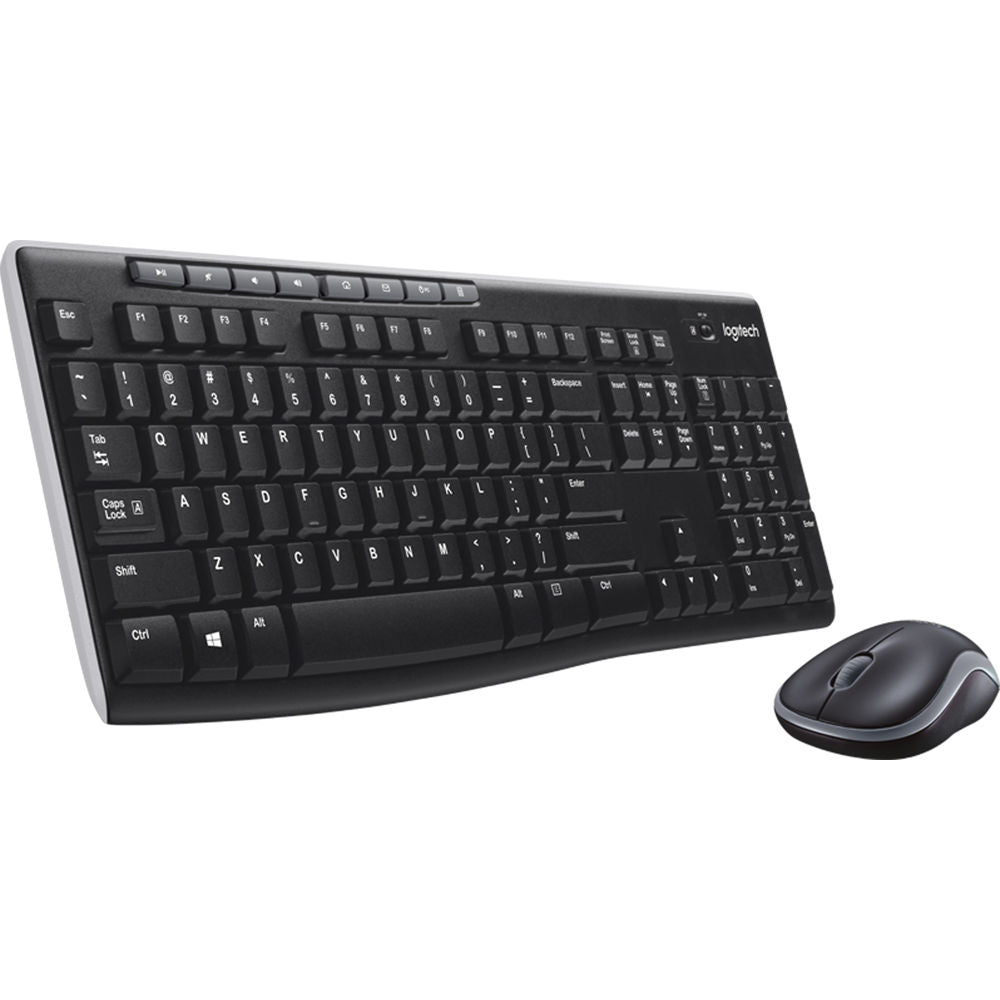 Logitech Keyboard Mouse Combo Wireless - MK270 English & Arabic - Image 2