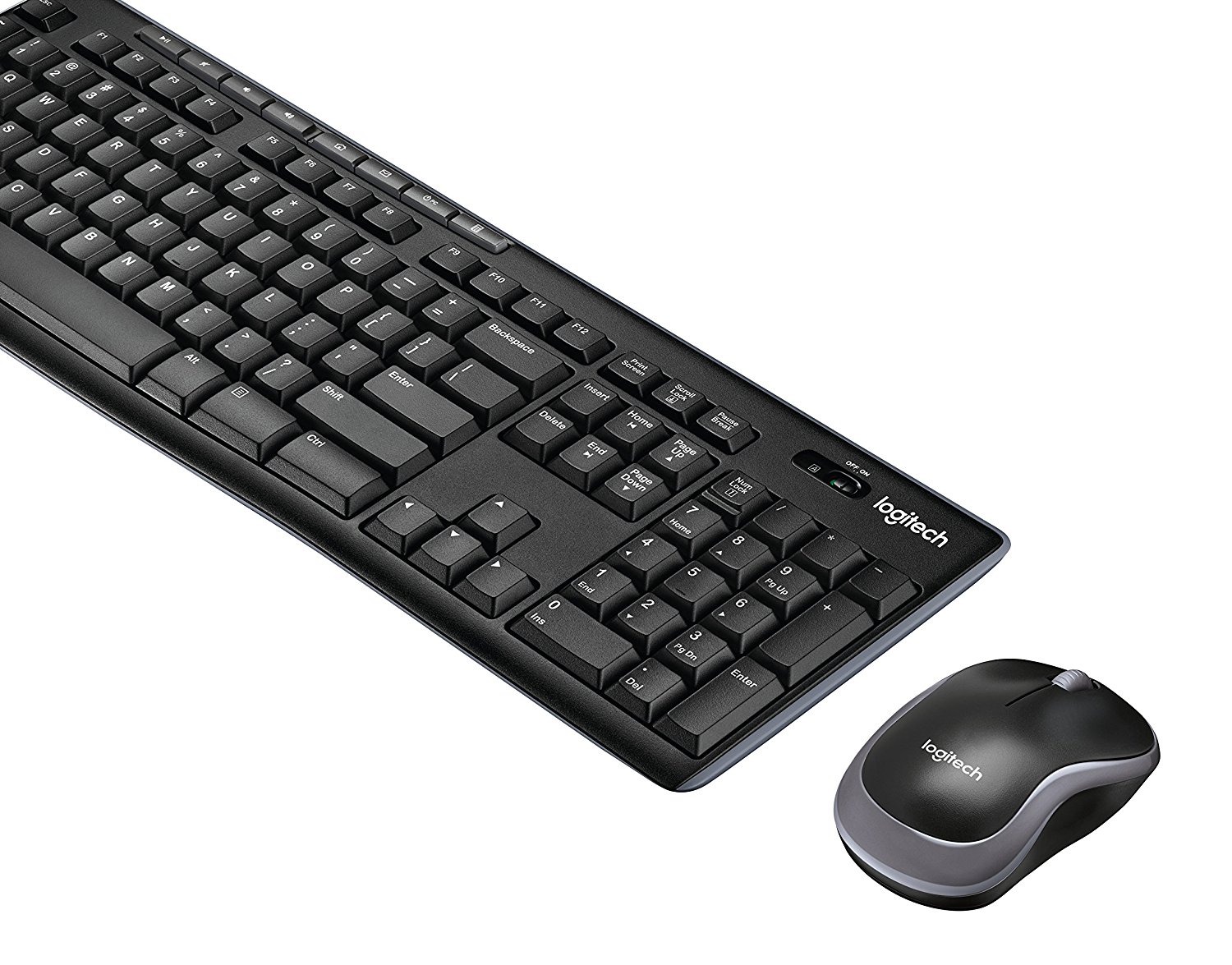 Logitech Keyboard Mouse Combo Wireless - MK270 English & Arabic - Image 3