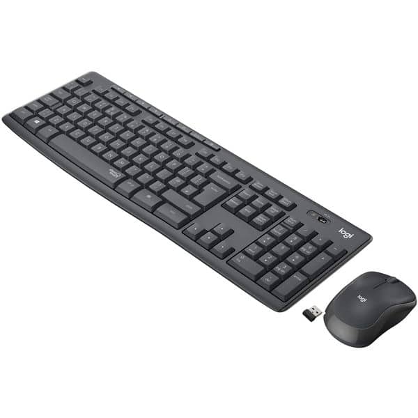 Logitech Keyboard Mouse Combo Wireless - MK295 English & Arabic - Image 3