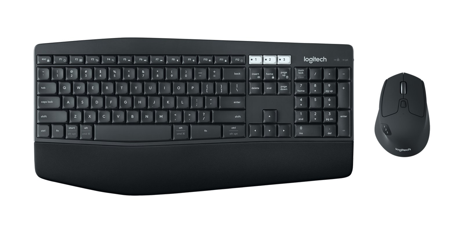Logitech Keyboard Mouse Combo Wireless - MK850 English & Arabic