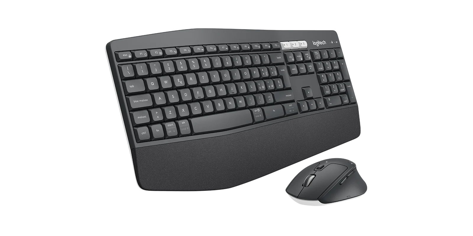 Logitech Keyboard Mouse Combo Wireless - MK850 English & Arabic - Image 3
