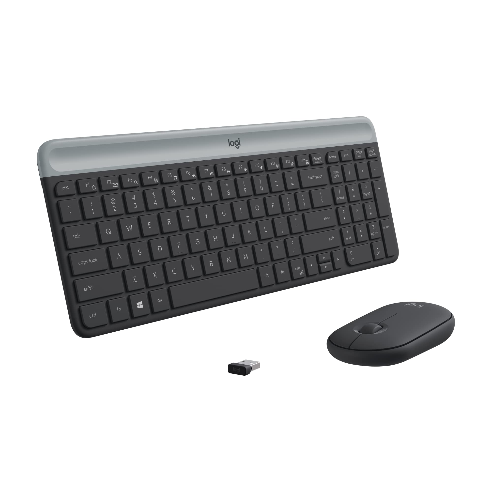 Logitech Keyboard Mouse Combo Wireless - MK470 English - Image 2