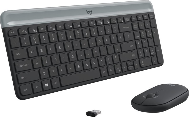 Logitech Keyboard Mouse Combo Wireless - MK470 English - Image 3