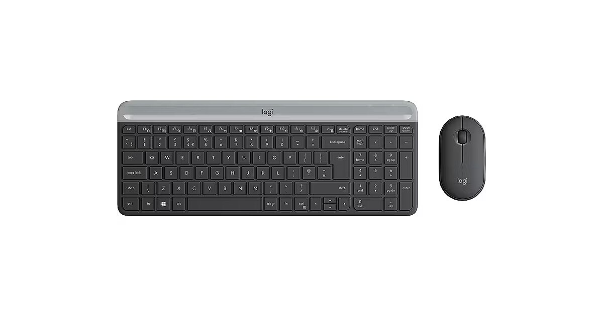 Logitech Keyboard Mouse Combo Wireless - MK470 English - Image 4