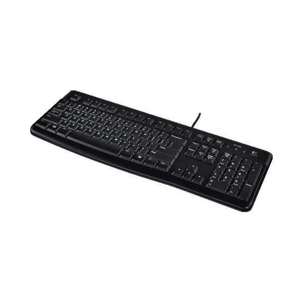 Logitech Keyboard Wired - K120 English & Arabic - Image 3
