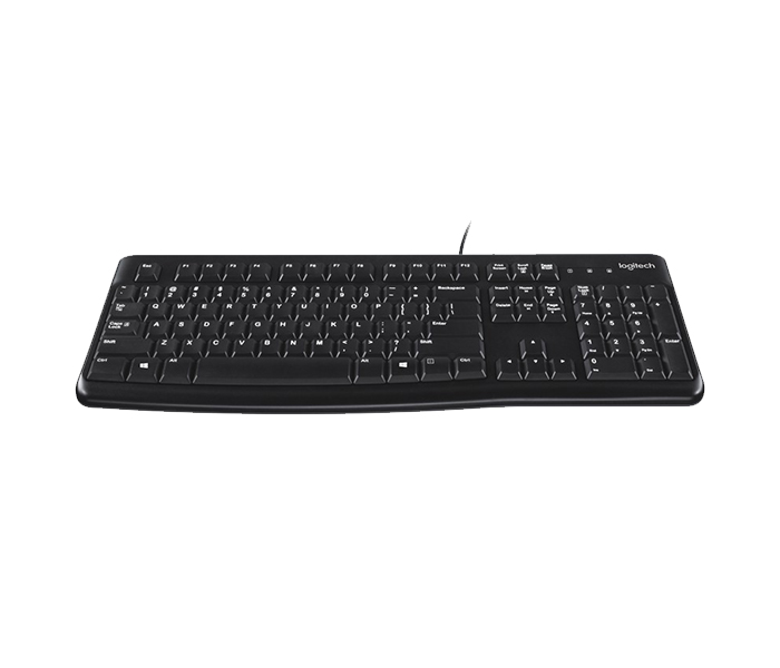 Logitech Keyboard Wired - K120 English & Arabic - Image 4