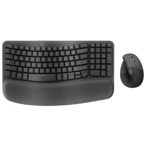 Logitech Keyboard Mouse Combo Wireless - Wave Keys and Lift English