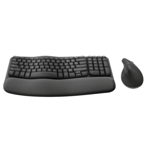 Logitech Keyboard Mouse Combo Wireless - Wave Keys and Lift English