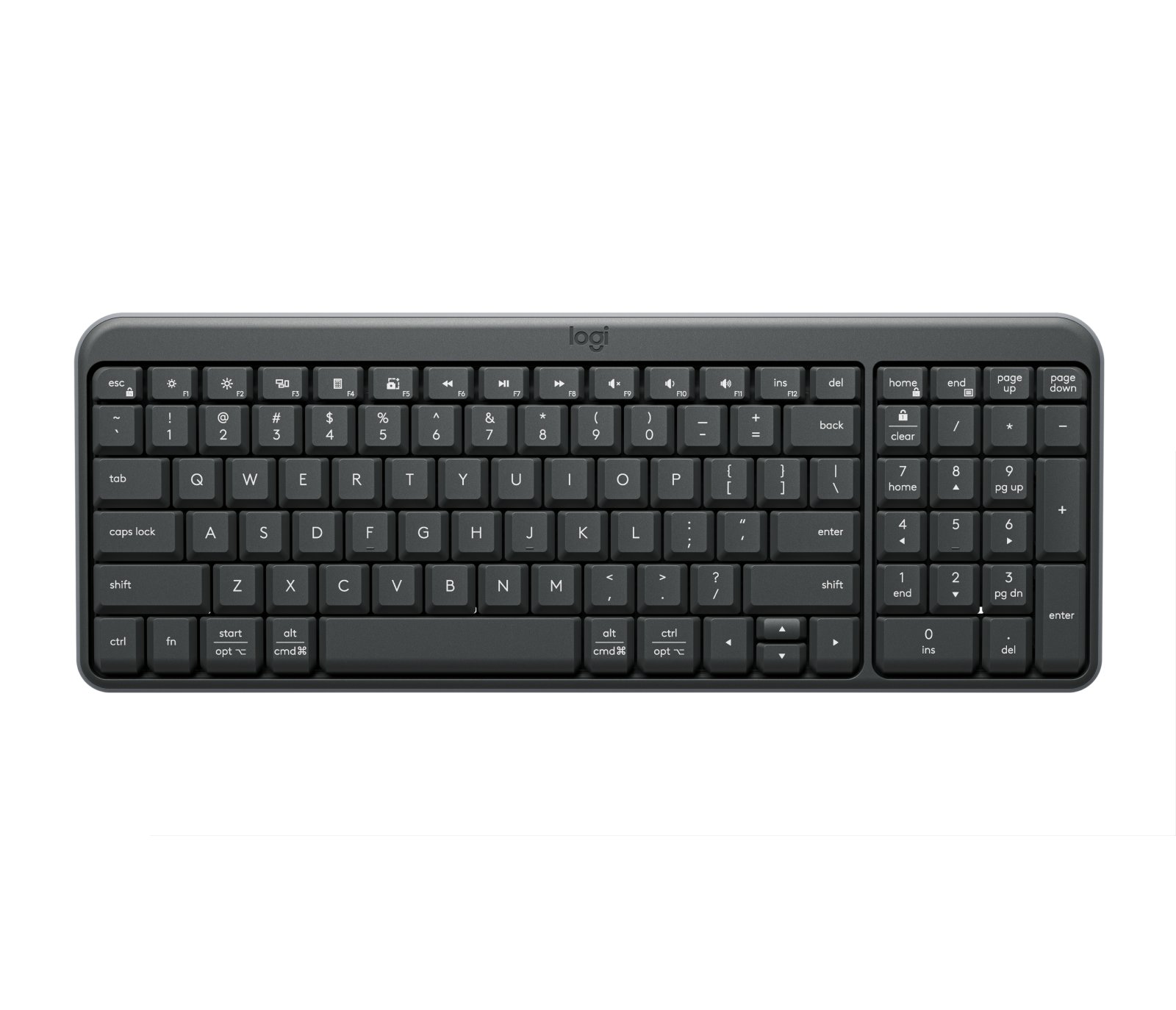 Logitech Keyboard Wireless - K250 Bluetooth English & Arabic