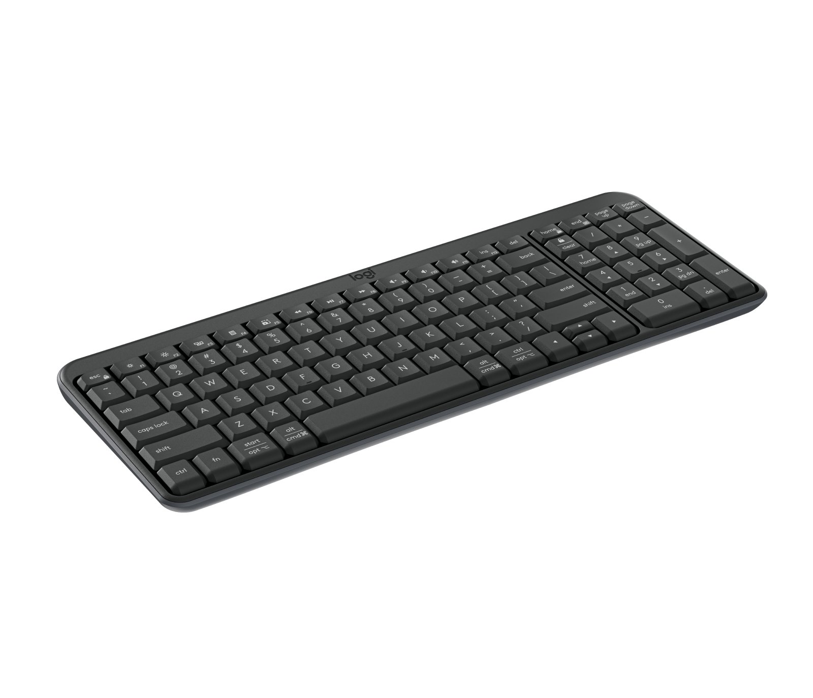 Logitech Keyboard Wireless - K250 Bluetooth English & Arabic - Image 2