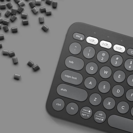 Logitech Keyboard Wireless - Pebble Keys 2 K380S English & Arabic - Image 4
