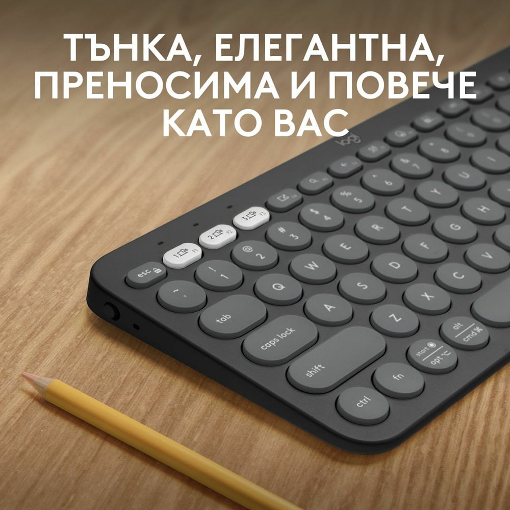 Logitech Keyboard Wireless - Pebble Keys 2 K380S English - Image 4