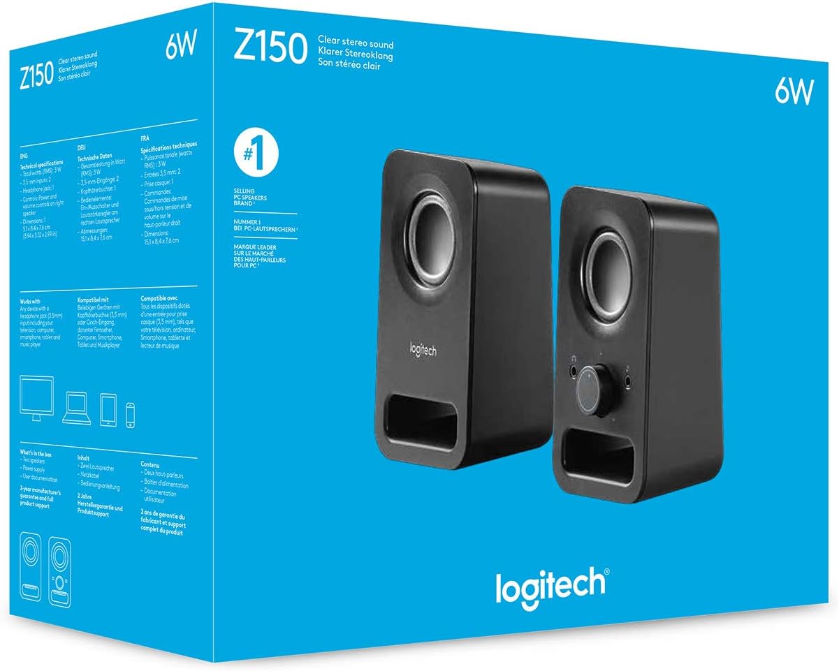 Logitech Speaker - Z150 Stereo 6W - Image 2