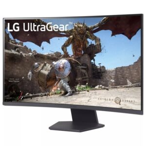 LG 32GS60QC-B Ultragear 32-inch Curved Gaming Monitor QHD (2560x1440)