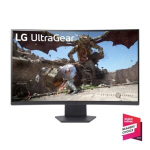LG 32GS60QC-B Ultragear 32-inch Curved Gaming Monitor QHD (2560x1440)